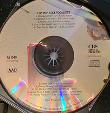 Load image into Gallery viewer, Various : Top Pop Rock Vocalists (CD)
