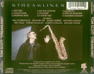 Tom Scott : Streamlines (CD, Album, RE)