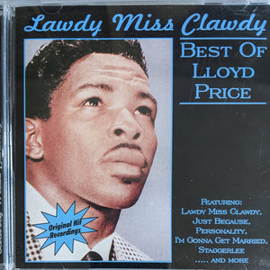 Lloyd Price : Lawdy Miss Clawdy (Best Of Lloyd Price) (CD, Comp)
