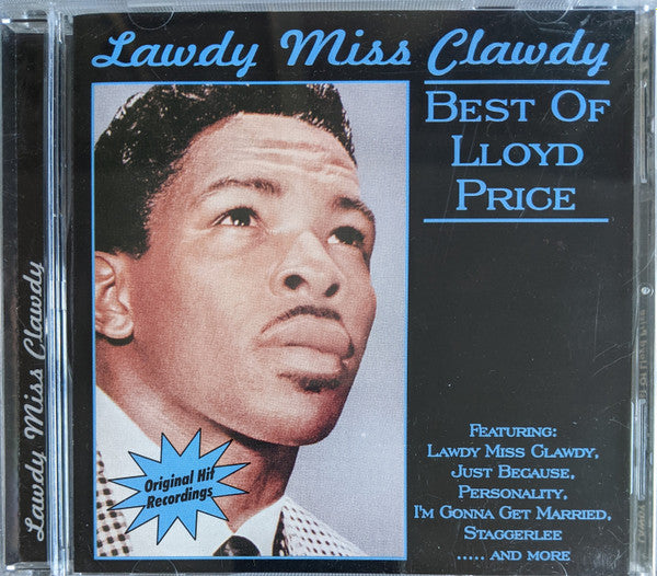 Lloyd Price : Lawdy Miss Clawdy (Best Of Lloyd Price) (CD, Comp)