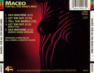 Maceo* : For All The King's Men (CD, MiniAlbum)