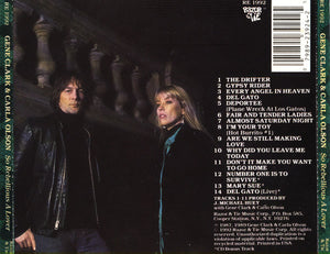 Gene Clark & Carla Olson : So Rebellious A Lover (CD, Album, RE)