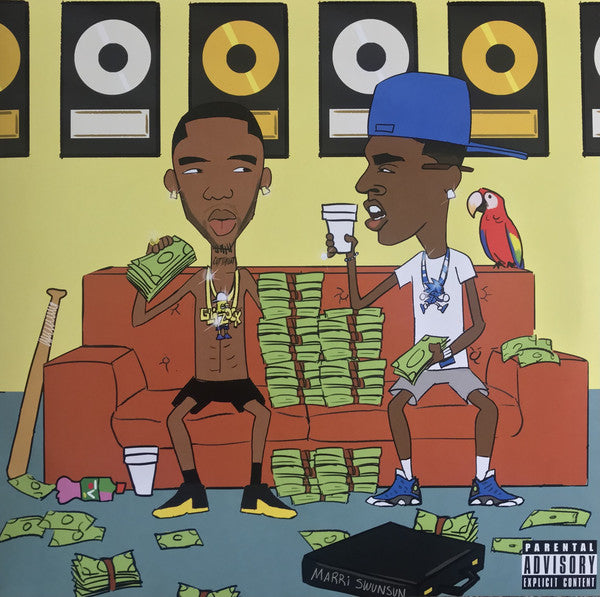 Young Dolph & Key Glock : Dum And Dummer 2 (2xLP, Album)