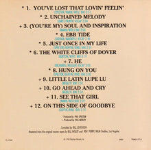 Load image into Gallery viewer, The Righteous Brothers : The Very Best Of The Righteous Brothers - Unchained Melody (CD, Comp, Club, RE)
