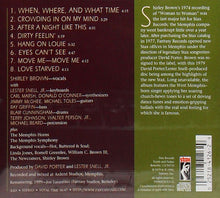 Load image into Gallery viewer, Shirley Brown : For The Real Feeling (CD, Album, RE, RM)
