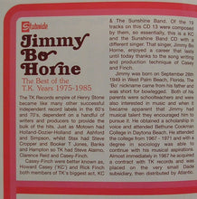 Load image into Gallery viewer, Jimmy "Bo" Horne : The Best Of The T.K. Years 1975-1985 (CD, Comp)
