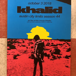 Khalid at Austin City Limits - 2018 (Poster)