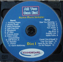 Load image into Gallery viewer, Various : All You Can Eat (Austin Music Sampler) (2xCD, Comp, Smplr)
