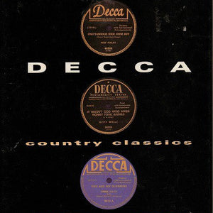 Various : From The Vaults: Decca Country Classics 1934 - 1973 (3xCD, Comp, RM)