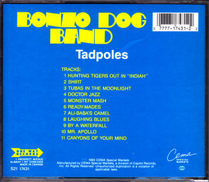 Bonzo Dog Band* : Tadpoles (CD, Album, RE)