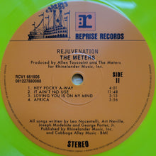 Load image into Gallery viewer, The Meters : Rejuvenation (LP, Album, Club, RE, RM, Yel)
