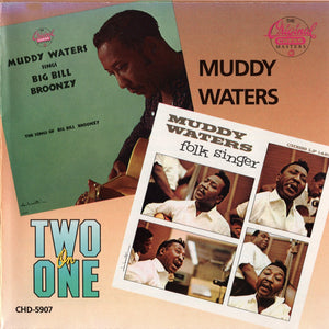 Muddy Waters : Muddy Waters Sings "Big Bill" Broonzy/Folk Singer (CD, Comp, RE)