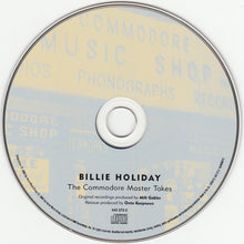 Load image into Gallery viewer, Billie Holiday : The Commodore Master Takes (CD, Comp)
