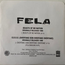 Load image into Gallery viewer, Fela Kuti &amp; Egypt 80 : Beasts Of No Nation / O.D.O.O. (CD, Comp, RE, LP )
