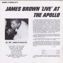 Load image into Gallery viewer, James Brown : Live At The Apollo (1962) Expanded Edition (CD, Album, RE, RM)
