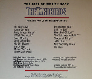 The Yardbirds : The Best Of British Rock (CD, Comp)