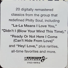 Load image into Gallery viewer, The Delfonics : La-La Means I Love You: The Definitive Collection (CD, Comp, RM)
