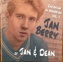 Load image into Gallery viewer, Various : Jan Berry of Jan &amp; Dean - Encomium In Memoriam Vol. 1 (CD, Album)
