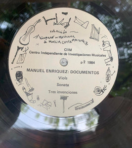 Manuel Enríquez : Documentos  (LP)