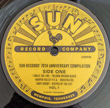 Load image into Gallery viewer, Various : Sun Records' 70th Anniversary Compilation Vol. 1 (LP, Album, Comp)
