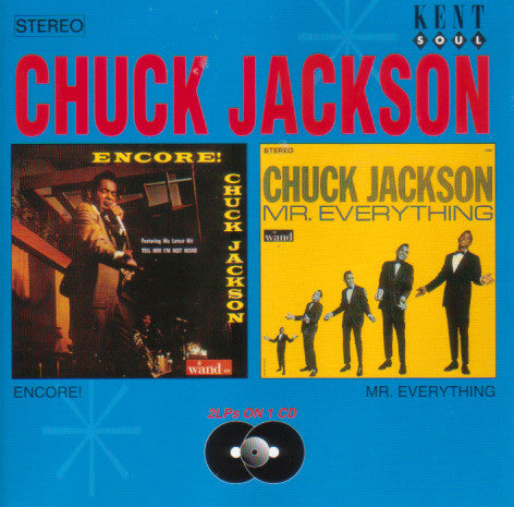 Chuck Jackson : Encore! / Mr. Everything (CD, Comp, Mono, RM)