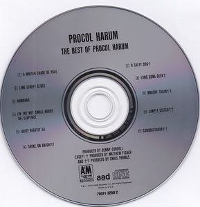 Procol Harum : The Best Of Procol Harum (CD, Comp, RM)