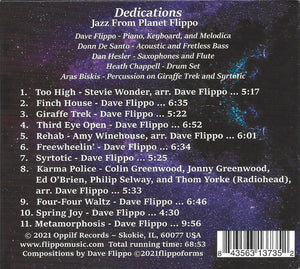 Planet Flippo : Dedications - Jazz From Planet Flippo (CD, Album)