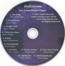 Load image into Gallery viewer, Planet Flippo : Dedications - Jazz From Planet Flippo (CD, Album)
