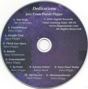 Planet Flippo : Dedications - Jazz From Planet Flippo (CD, Album)