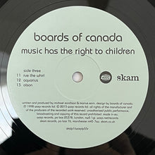 Load image into Gallery viewer, Boards Of Canada : Music Has The Right To Children (2xLP, Album, RE, RP)
