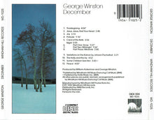 Load image into Gallery viewer, George Winston : December (CD, Album, RP, Dig)
