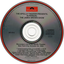 Load image into Gallery viewer, James Brown : James Brown Live At The Apollo, 1962 (CD, Album, RE)
