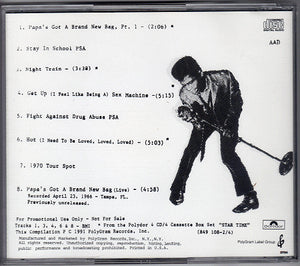 James Brown : Are You Ready For STAR TIME?!? (CD, Comp, Promo)