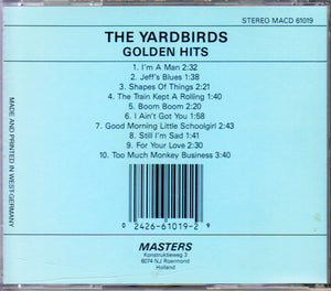 The Yardbirds : Golden Hits (CD, Comp)