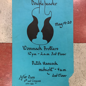 Wommack Brothers and Butch Hancock at After Ours (Poster)