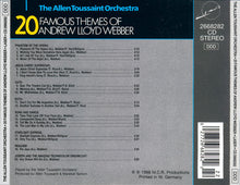 Load image into Gallery viewer, The Allen Toussaint Orchestra : 20 Famous Themes Of Andrew Lloyd Webber (CD, Comp)

