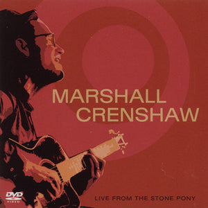 Marshall Crenshaw : Live From The Stone Pony (DVD-V, Multichannel, NTSC + CD, EP)