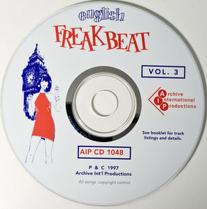 Various : English Freakbeat Vol:3 (16 British Beat-Pop Pounders ££) (CD, Comp, Unofficial)