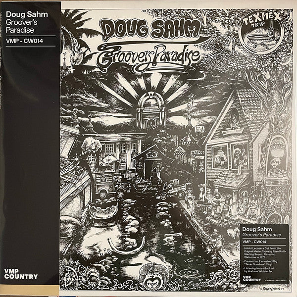 Doug Sahm : Groover's Paradise (LP, Album, Club, RE, RM, 180)