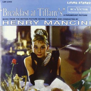 the album cover for Henry Mancini - Breakfast at Tiffany's (Music From the Motion Picture Score)