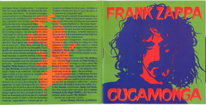 Frank Zappa : Cucamonga (Frank's Wild Years) (CD, Comp)