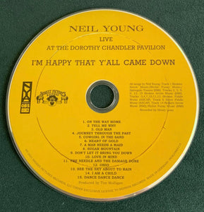 Neil Young : Dorothy Chandler Pavilion 1971 ("I'm Happy That Y'all Came Down") (CD, Album, RM)