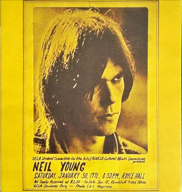 Neil Young : Royce Hall 1971 (CD, Album)