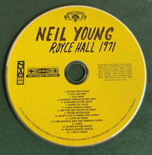 Load image into Gallery viewer, Neil Young : Royce Hall 1971 (CD, Album)
