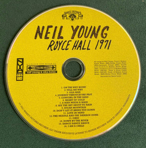 Neil Young : Royce Hall 1971 (CD, Album)