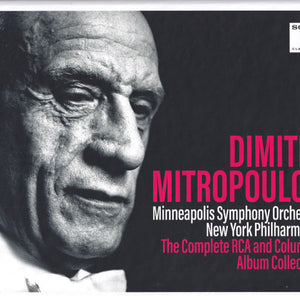 Dimitri Mitropoulos, Minneapolis Symphony Orchestra, New York Philharmonic : The Complete RCA And Columbia Album Collection (69xCD, Comp, Mono, RM + Box, Comp)