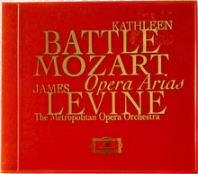 Load image into Gallery viewer, Wolfgang Amadeus Mozart, Kathleen Battle, James Levine (2), The Metropolitan Opera House Orchestra : Mozart Opera Arias (CD, Album)
