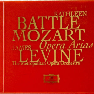 Wolfgang Amadeus Mozart, Kathleen Battle, James Levine (2), The Metropolitan Opera House Orchestra : Mozart Opera Arias (CD, Album)