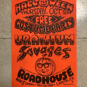 Uranium Savages at Roadhouse - 1996 (Poster)