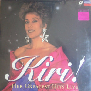 Kiri* : Kiri! Her Greatest Hits Live (Laserdisc, 12", NTSC)